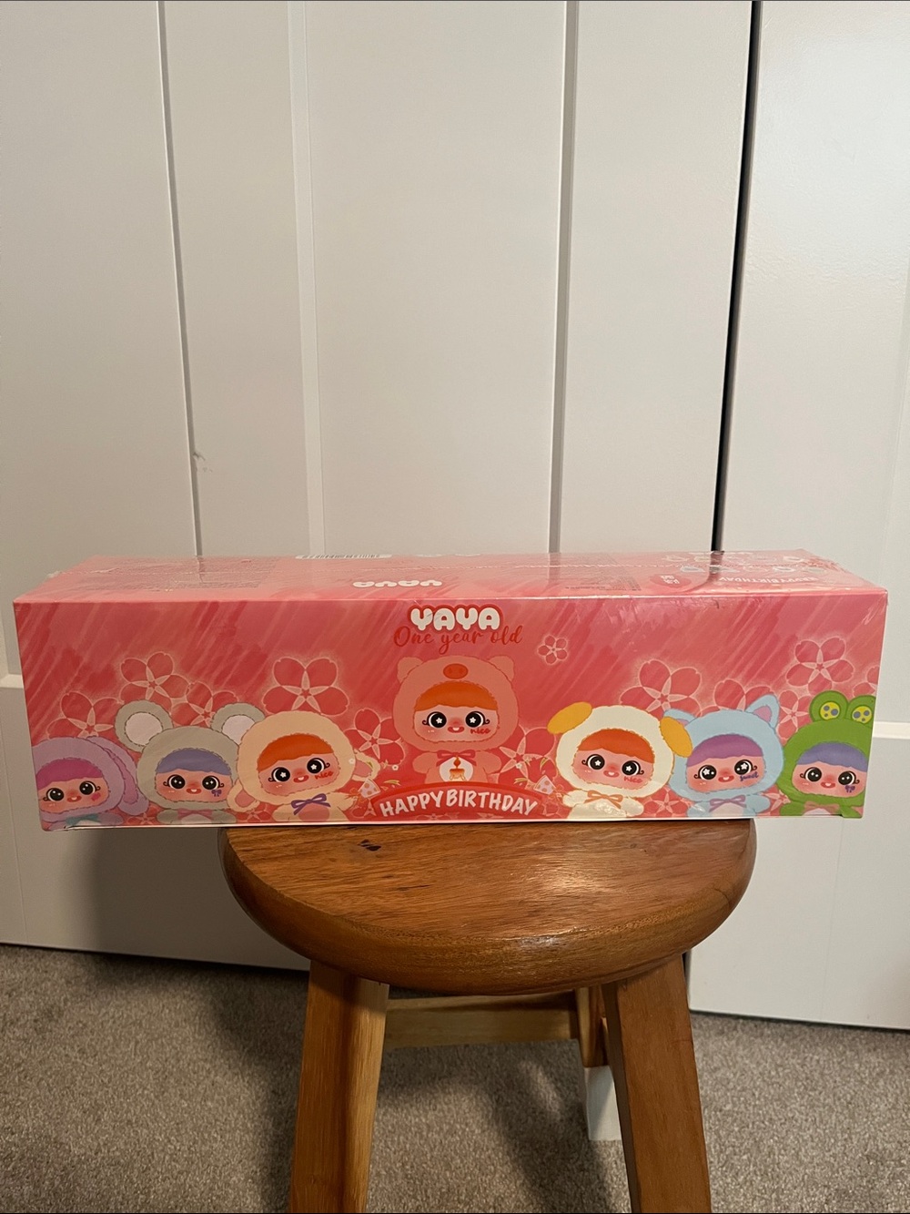 Yaya One Year Old Pink Birthday Blind Box Set - Case
